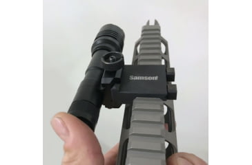 Image of Samson Offset Light Mount, Black, 04-06051-01