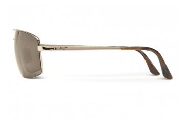 Image of Maui Jim Sandalwood Sunglasses w/ Gold Frame and HCL Bronze Lenses - H217-16, Side View