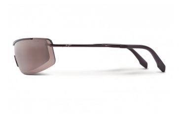 Image of Maui Jim Sandbar Sunglasses w/ Burgundy Frame and Maui Rose Lenses - R511-07, Side View