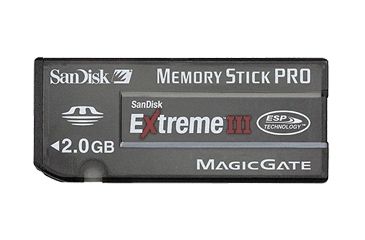 Image of SanDisk 2GB Extreme III Memory Stick Pro SDMSPX32048901