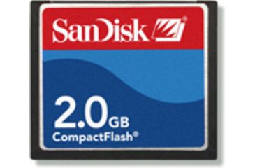 Image of SanDisk 2GB CF CompactFlash Memory Card - SDCFB2048A10