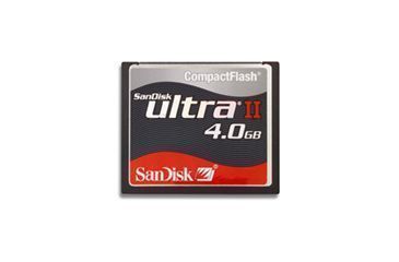 Image of SanDisk 4GB Ultra II CompactFlash Memory Card - SDCFH4096901