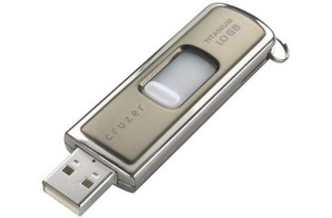 Image of Sandisk Cruzer Titanium Flash Drives with U3 Technology / Ready Boost