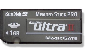 Image of Sandisk Memory Stick Pro Ultra II, 1GB - SDMSPH1024901