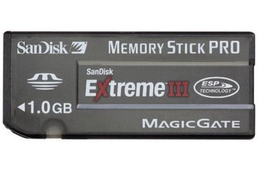 Image of SanDisk 1GB Extreme III Memory Stick Pro SDMSPX31024901