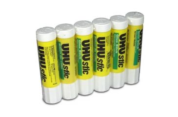 Image of Saunders Mfg Uhu 6pk .74oz White - 99830