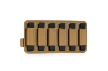 Image of Savior Equipment 6 Slot Pistol Mag Holder, Dark FDE, 10.75 x 5.8, MP-TNS-PISXSIX-TN