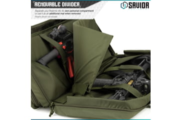 Image of Savior Equipment American Classic Shorty Double Rifle Case, 28in, OD Green, RB-2812DG-V1-OG