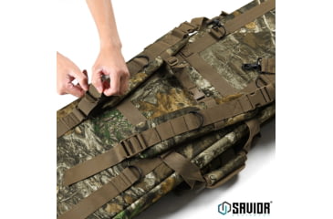 Image of Savior Equipment American Classic Double Rifle Case, Realtree Edge, 41in L x 12in H, RB-4212DG-V1-EDGE