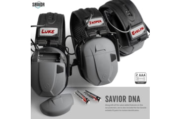 Image of Savior Equipment Apollo Electronic Sound Suppressor, Gray, Collapsed: 5.5 x 5.5 x 4, EM-APOLLO-GS