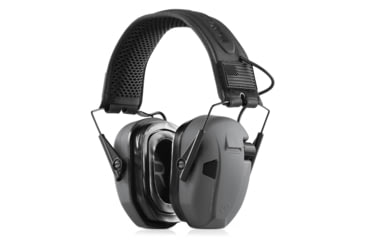 Image of Savior Equipment Apollo Electronic Sound Suppressor, Gray, Collapsed: 5.5 x 5.5 x 4, EM-APOLLO-GS
