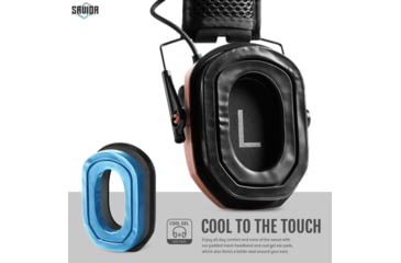 Image of Savior Equipment Apollo Electronic Sound Suppressor, Peach, Collapsed: 5.5 x 5.5 x 4, EM-APOLLO-CH