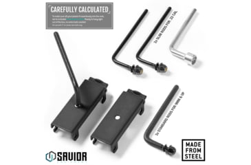 Image of Savior Equipment Adjustable Rod for Pistol/Suppressor, 2-Pack