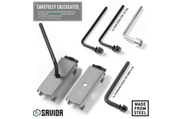 Image of Savior Equipment Adjustable Rod for Pistol/Suppressor, 2-Pack