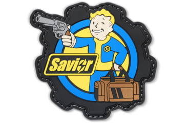 Image of Savior Equipment Morale Patch w/Savior Vault Boy w/ Range Bag