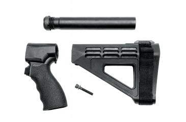 Image of SB Tactical Stabilizing Brace kit for Mossberg 590 Shockwave, SBM, Black 590-SBM4-01-SB