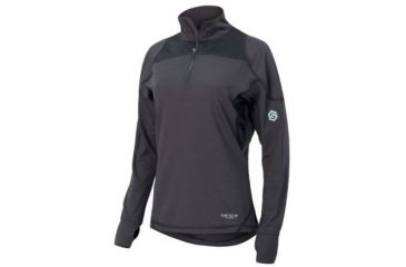 Image of ScentLok Nexus Ladies Active Weight Long Sleeve Shirt, Black Heather, XS 81517-190-XS