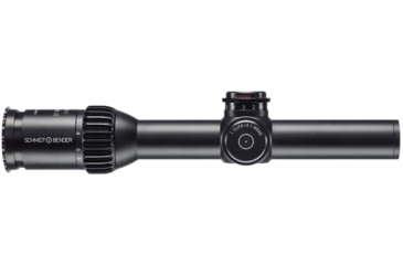 Image of Schmidt &amp; Bender 1-8x24 PM II ShortDot Dual CC MDR-T6 1cm ccw ST,LT, More Tactical Clicks, Single Turn, Locking Turrets Zero Click, RAL8000, length 293mm / 30mm tube, 683-845-43E-K2-H2