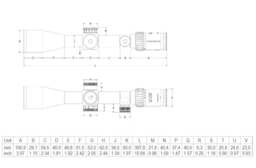 Image of Schmidt &amp; Bender 3-27x56 PM II High Power Rifle Scope, 34 mm Tube, First Focal Plane, LRR-MIL Reticle, 1cm ccw DT27 MTC LT / ST ZC CT, Black, 669-911-41C-G8-E8