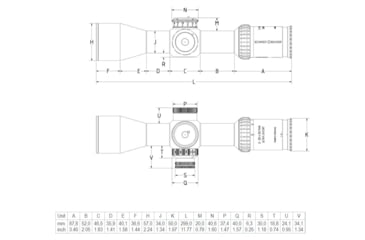 Image of Schmidt &amp; Bender 5-20x50 PM II Ultra Short Rifle Scope, 34 mm Tube, First Focal Plane, P4FL Reticle, 1cm ccw DT27 MTC LT / ST ZC CT RAL8000, Tan, 173-945-972-G8-E8