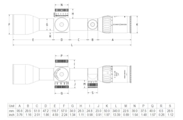 Image of Schmidt &amp; Bender Exos 3-21x50 Rifle Scope, 34 mm, Second Focal Plane, D7 Reticle, 1cm cw ST II LT / ST ZC CT, Black, 757-911-75D-L2-E9