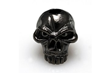 Image of Schmuckatelli CO Emerson Jumbo Skull Bead, Jumbo Hematite Matte, SUEJHM