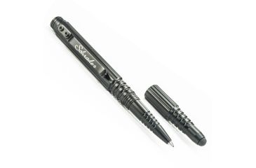 Image of Schrade Aluminum Tacitcal Pen w/Stylus, Black SCPEN5BK