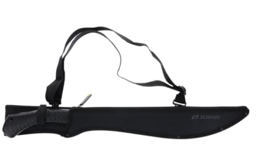 Image of Schrade Decimate Brush Sword, 3CR Steel Blade, Non-Sleep Rubberized Handle, 1182525