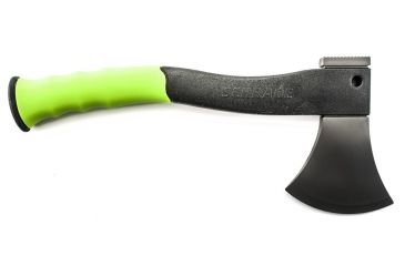 Image of Schrade Extreme Survival Axe w/ Firestarter, Green Handle,Clam Package SCAXE2GCP