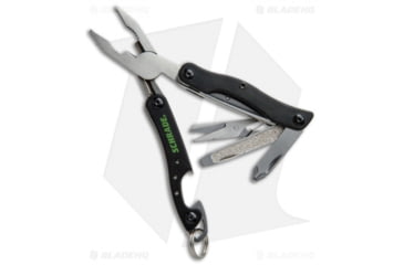 Image of Schrade Keychain w/ 9 Function Multi-Tools, 2.25in, Black Handle, Steel/Black, One Size, BHQ-67501