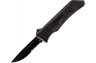 Image of Schrade Out The Front Assisted Open Folding Knife SCHOTF7BS