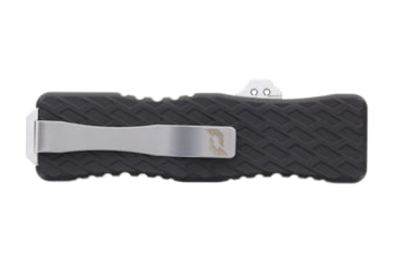 Image of Schrade Uproar D/A OTF Automatic Folding Knife, 3in, D2 Steel, Bayonet Point Blade, Black Aluminum Handle, 1135967