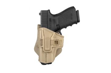 Image of Scorpus M1 Level 1 Holster, Glock 19, Left Hand, Flat Dark Earth, sc-g9slht