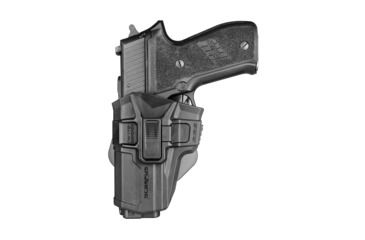 Image of Scorpus M24 Belt Holster w/ Level 2 Retention, Sig P226, Left Hand, Black, sc-24b226rlhb