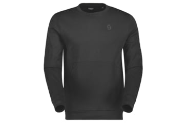 Image of SCOTT Tech Crewneck Sweater - Mens, Black, Large, 4032870001010