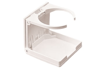 Image of Sea-Dog Adjustable Folding Drink Holder, White, 588221-1