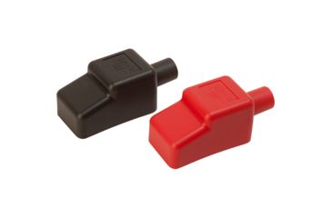 Image of Sea-Dog Battery Terminal Covers - Red/Black - 5/8" 77585