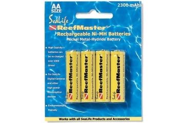 Image of Sealife SL191 ReefMaster 4-pack Batteries - 2300 mAh
