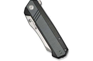 Image of SENCUT Draxor Flipper &amp; Thumb Stud Knife Gray / Black G10 Handle 3.7inch Satin Finished 9cr18mov Blade S24035-3