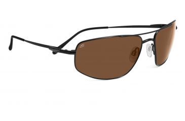 Image of Serengeti Levanto Sunglasses - Satin Black Frame, Drivers Polarized Lenses 7585