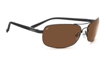 Image of Serengeti Nico Sunglasses - Satin Black/Shiny Dark Tort Frame, Drivers Lenses 7646
