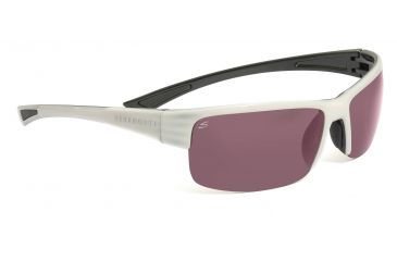 Image of Serengeti Corrente Sunglasses - Metallic Pearl/Black Frame, Polar PhD 555nm Lenses 7695