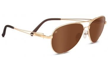 Image of Serengeti Brando Progressive Prescription Sunglasses, Shiny Bold Gold Frame, 8456PR