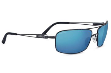 Image of Serengeti Dante Progressive Prescription Sunglasses, Black Pearl Frame, Polarized, Photochromic, 8458PR