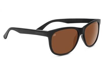 Image of Serengeti Ostuni Sunglasses, Shiny Black, Polarized Drivers 8359