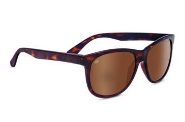 Image of Serengeti Ostuni Sunglasses, Shiny Dark Tortoise, Polarized Drivers Gold 8361