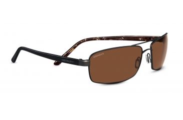 Image of Serengeti San Remo Sunglasses - Satin Dark Brown/Black Tortoise Frame, Drivers Polarized Lenses 7609
