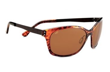 Image of Serengeti Sara Sunglasses, Shiny Dark Tortoise 7833PR