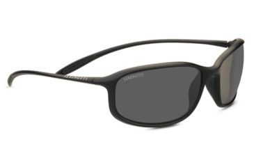 Image of Serengeti Sestriere Sunglasses, Satin Black, Polarized CPG, 8698