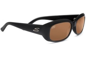 Image of Serengeti Bianca Rx Sunglasses Shiny Black Frame